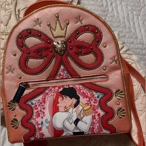Danielle Nicole mini backpack with the Little Mermaid